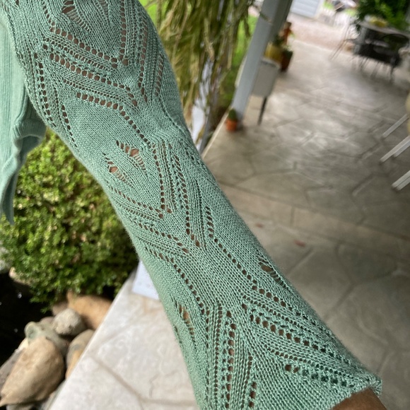Mint green small Intimately Free People turtleneck bodysuit. - Picture 6 of 6